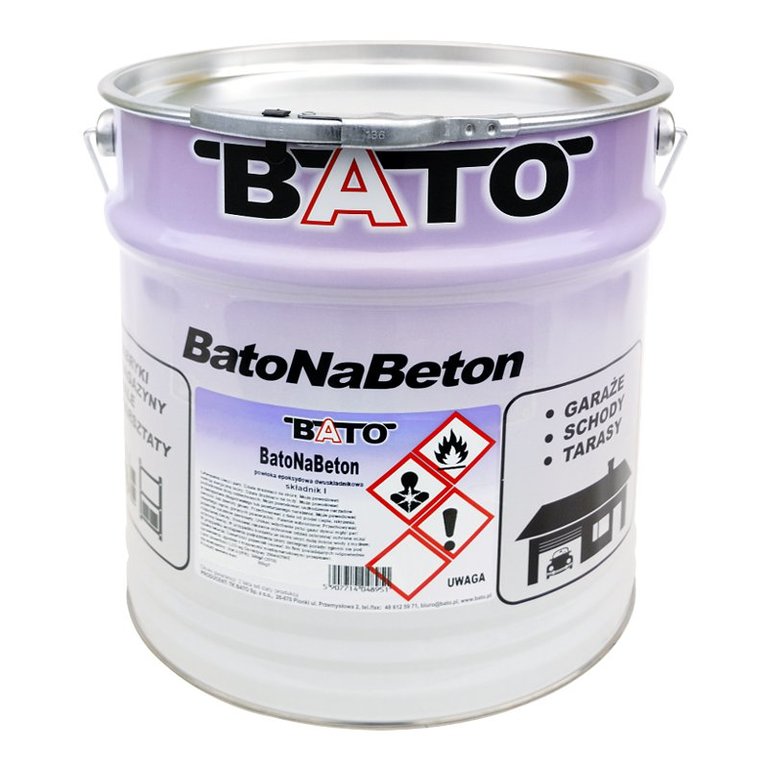 Żywica epoksydowa na beton - posadzka BatoNaBeton 19L